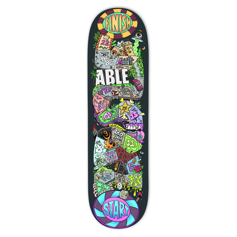 картинка Дека для скейтборда The Game
